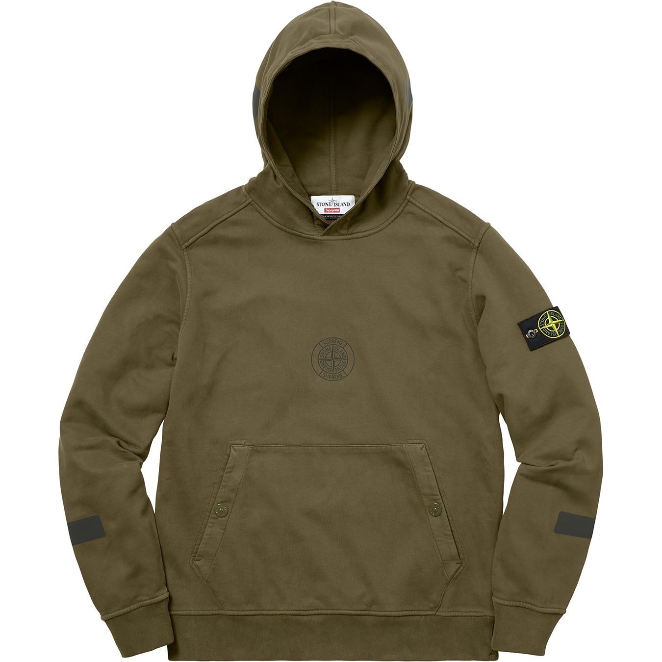 Supreme®/Stone Island® Hooded Sweatshirt view 6